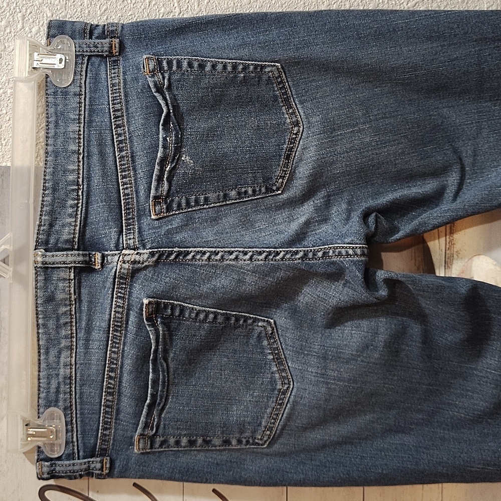 GAP Women's Premium Distressed Blue Skinny Jeans,  Ladies Size 2/26,  Distressed - Picture 5 of 9